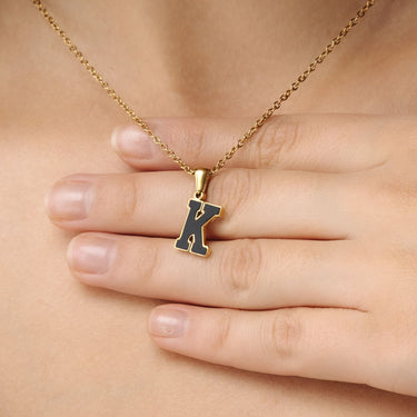Gold Necklace for a woman - Hope Initial Necklace - Woman Necklace - Letter Necklace Necklace Brother & Sisters